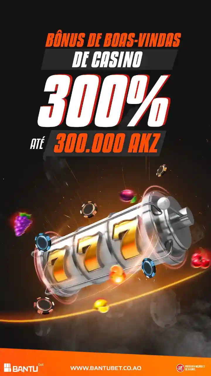 Banner Bonus 300 Bantu Bet Angola
